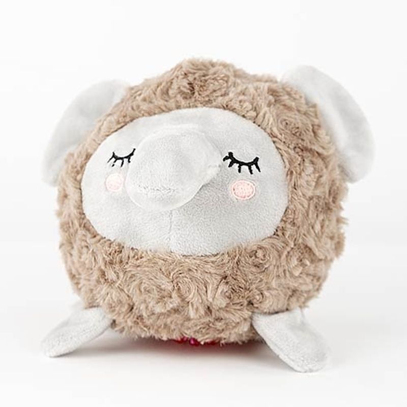 Baby Elephant Plush Whit Ball 17x16cm, Ibanez