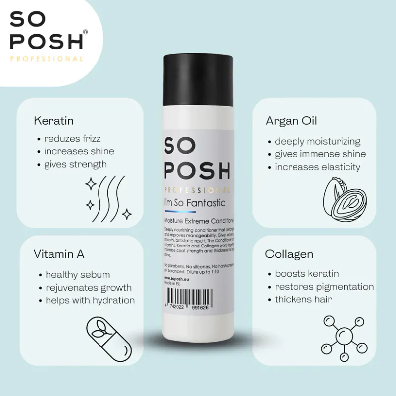 Im So Fantastic 1L. (Deep Moisturizing Conditioner), SoPosh