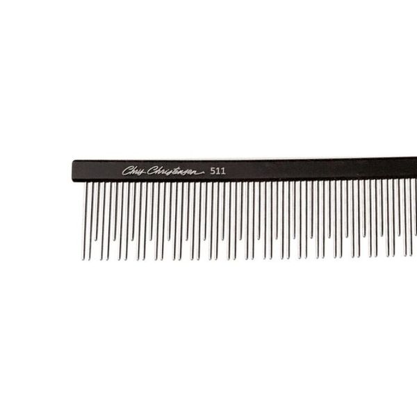 Hovedbilde Fine Tooth Parting Comb 18cm (Black), Chris ...