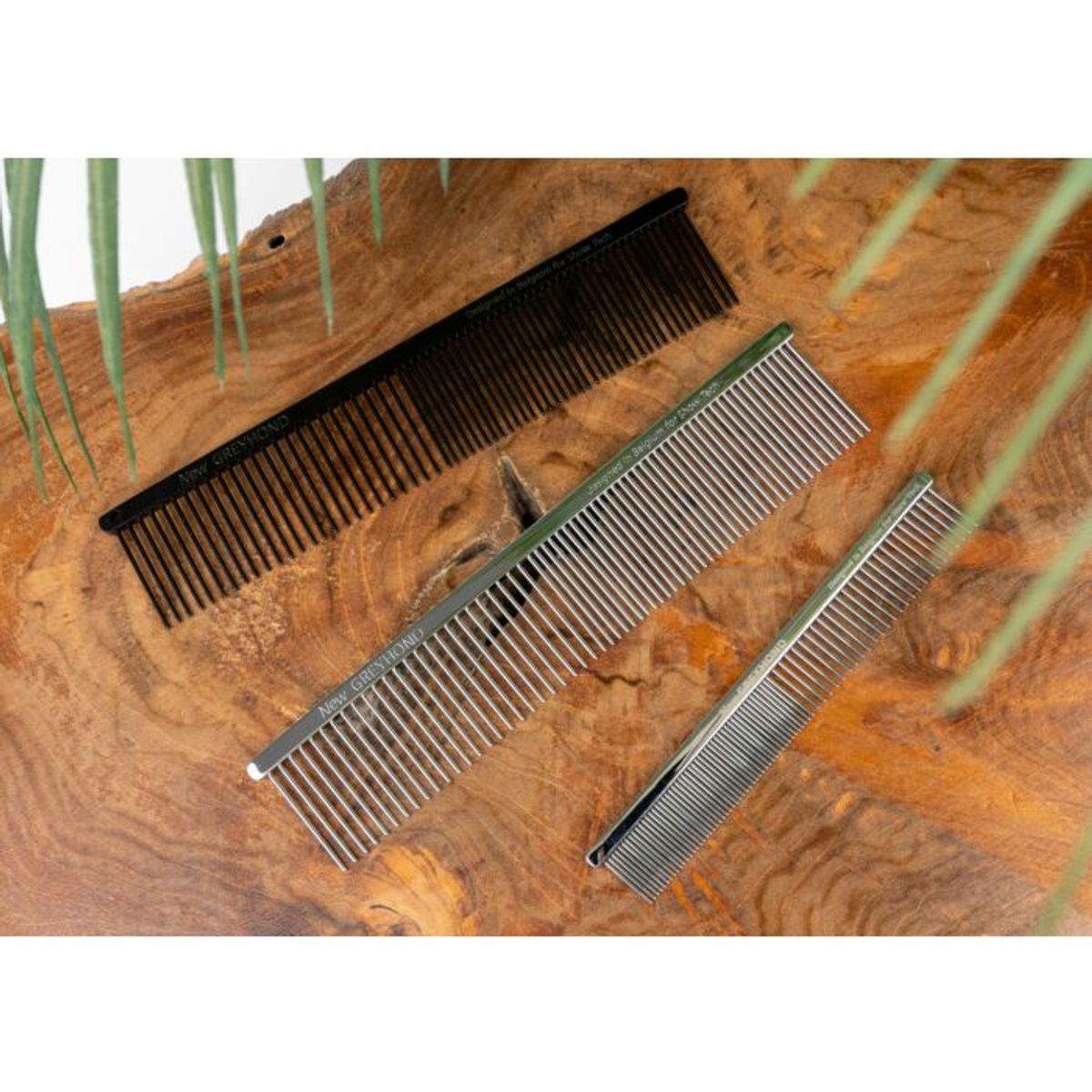 Greyhond Brass Comb 19 cm, Show Tech