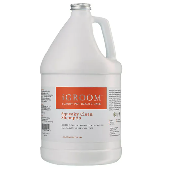 Hovedbilde Squeaky Clean Shampoo  3,78l, iGROOM