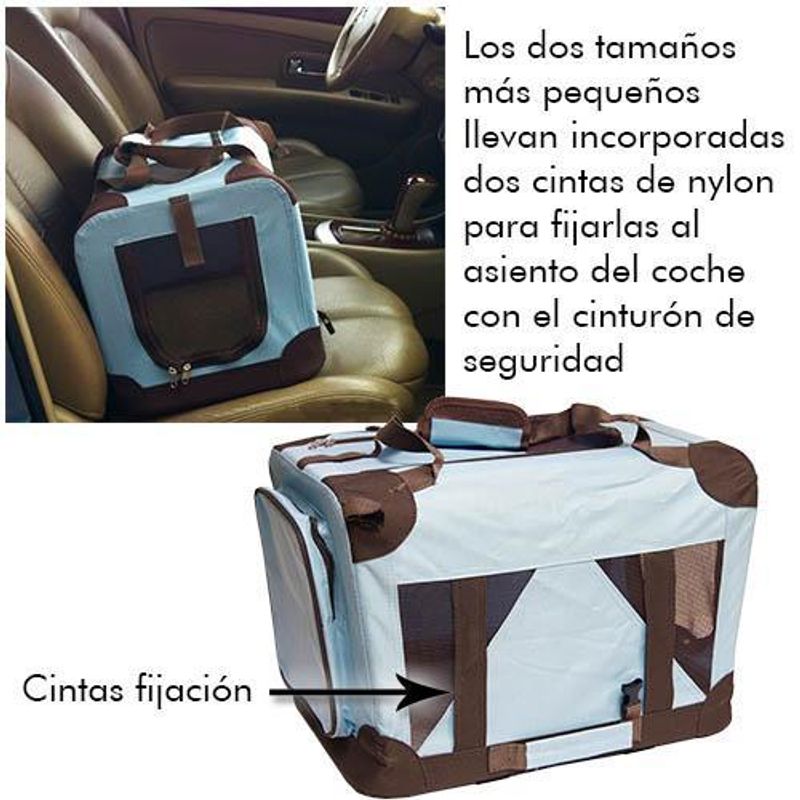 Folding Canvas Kamel/Svart 91X63X63cm, Ibanez