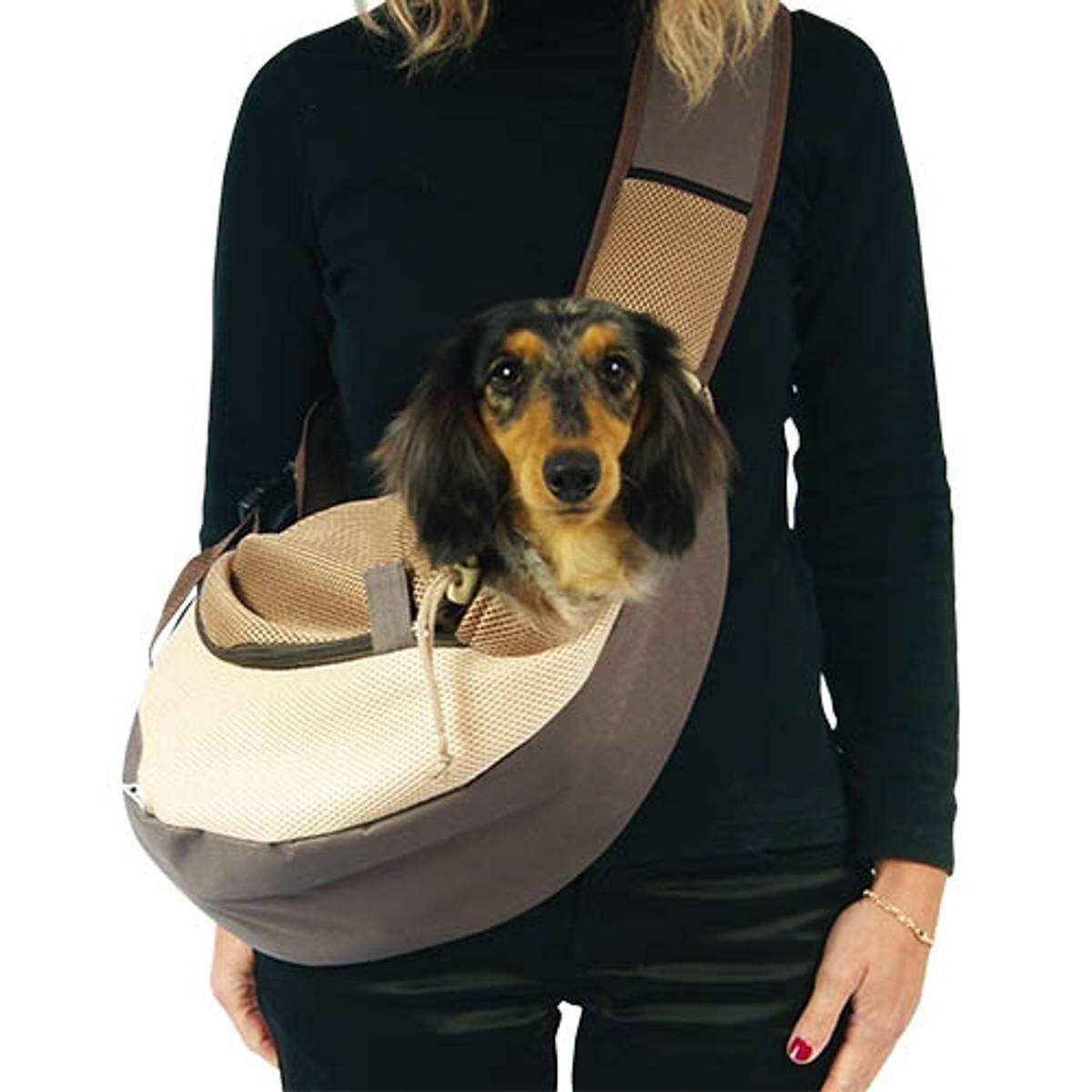 Crossbody Veske (Mokka & Blå), Ibanez