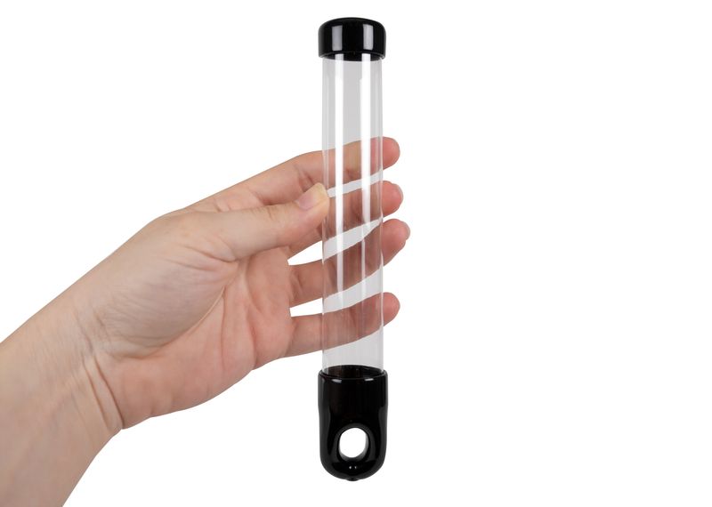 Fleksibel strikkebeholder (Black)19x3 cm, ShowTech