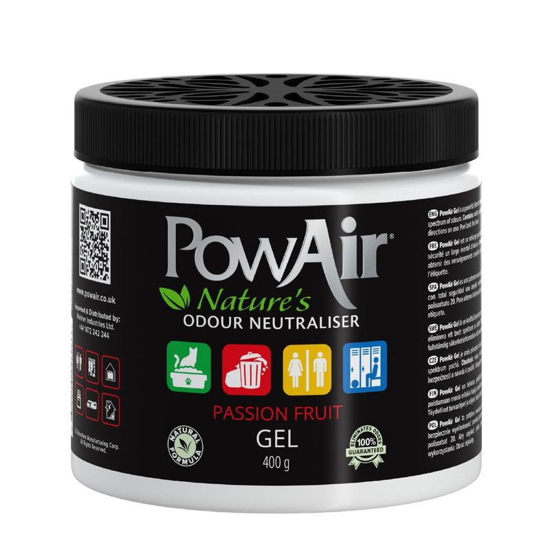 Odour Neutraliser (Tropical Breeze) Gel 400g, PowAir