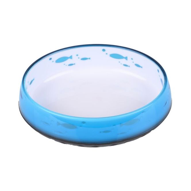Hovedbilde Anti-Slip Cat Bowl Oval Lightblue 14,6cmx12,1cm - ...