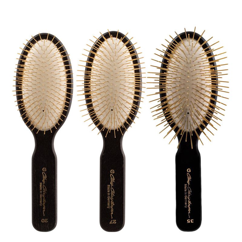 20mm Oval Pin Brush Gold Series, Chris Christensen