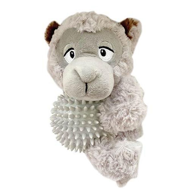 Hovedbilde Wolf Stuffed Toy & Rubber Ball 15x16cm, Ibanez
