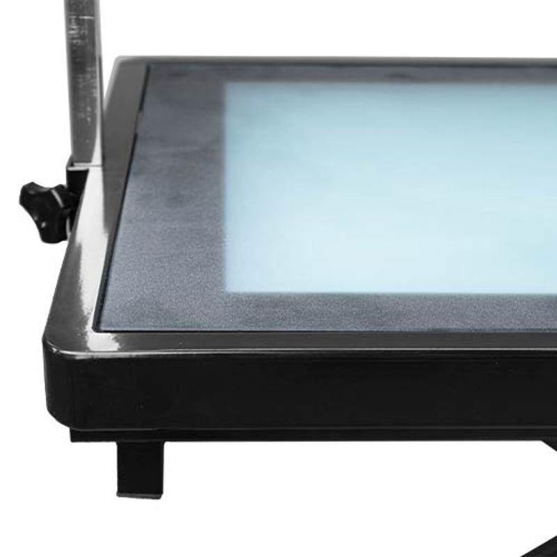 LED Elektrisk Bord White 110 x 60 x 30-110cm, Ibanez