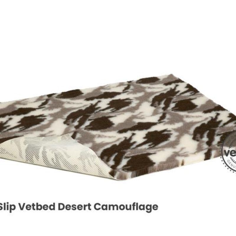 Vetbed NonSlip, (51X75cm), Camouflage Dessert, Petlife