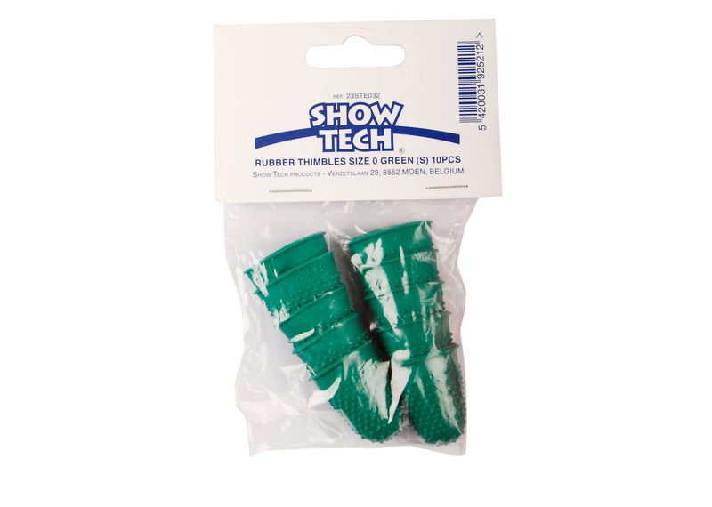 Finger beskyttelse for napping (M) , Pakker av 10stk, ShowTech