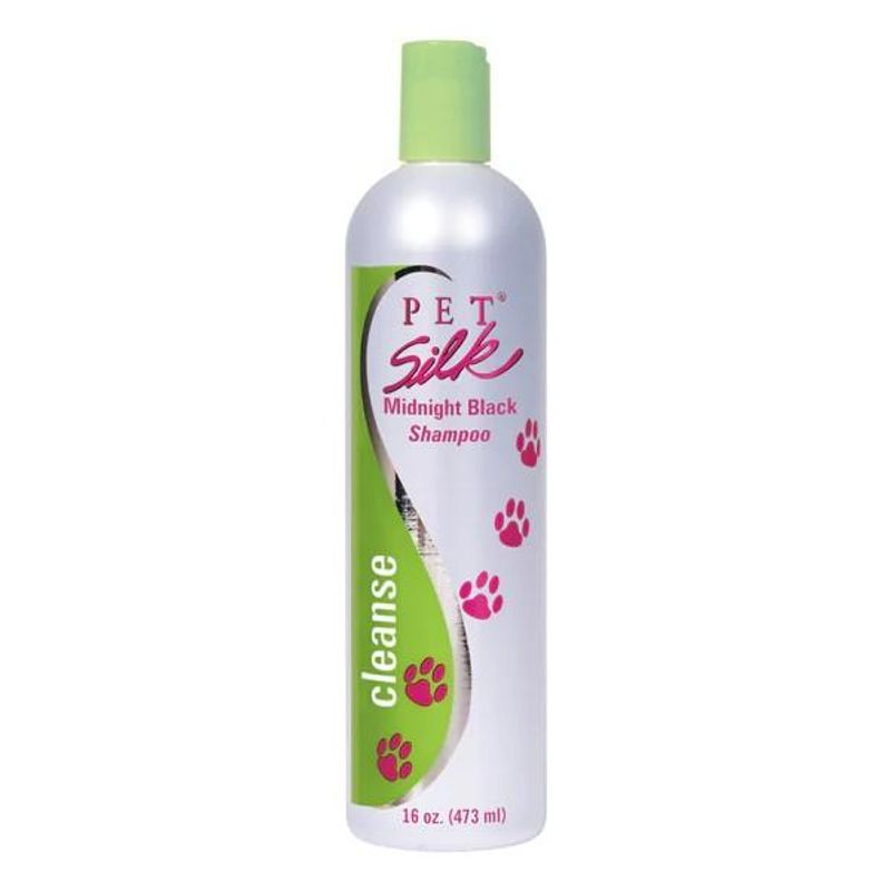 Midnigth Black Shampo 473 ml, Petsilk