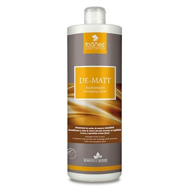 Hovedbilde De-Matt floke og balsamspray 1L, Ibanez 