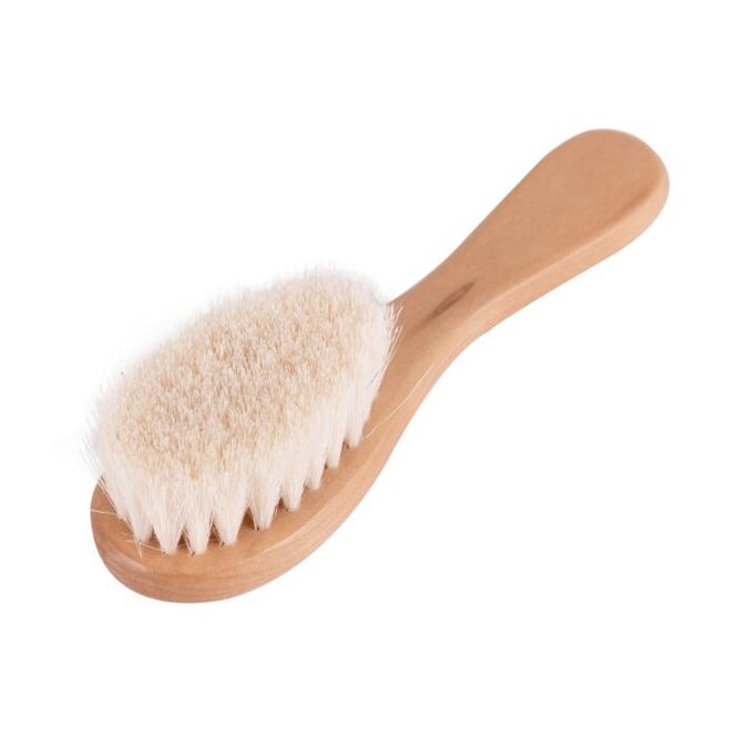 Hovedbilde Pure Goat Hair Brush Natural Wood 15cm, Show Tech