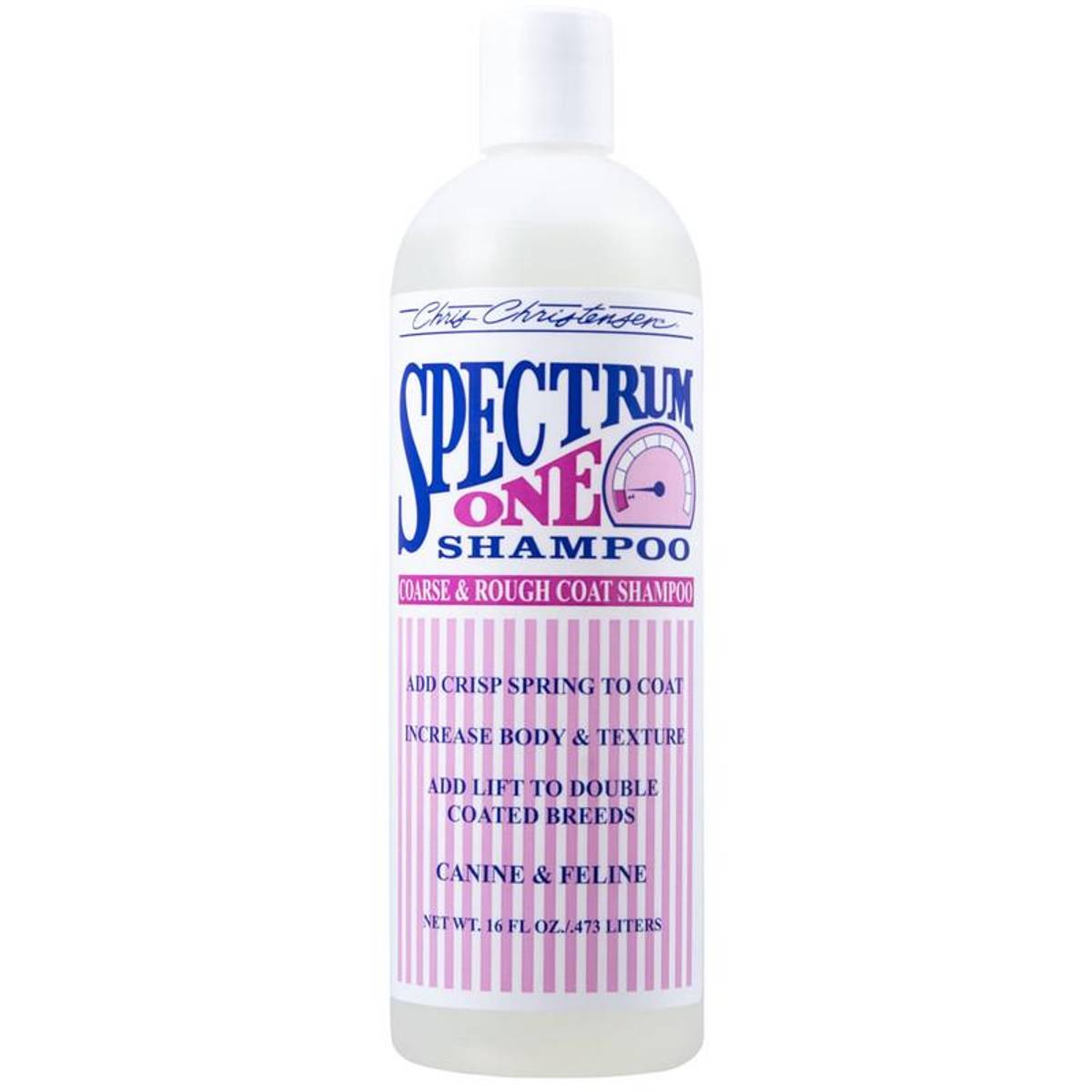 Spectrum One Coarse & Rough Coat Shampoo 473ml. Chris Christense