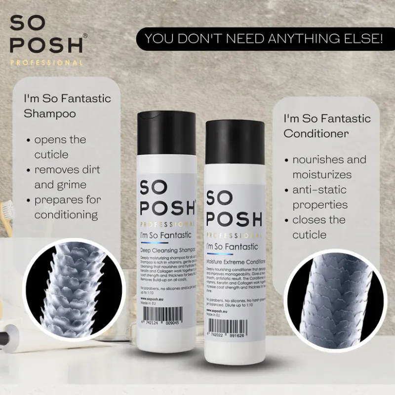 Im So Fantastic 1L. (Deep Moisturizing Conditioner), SoPosh