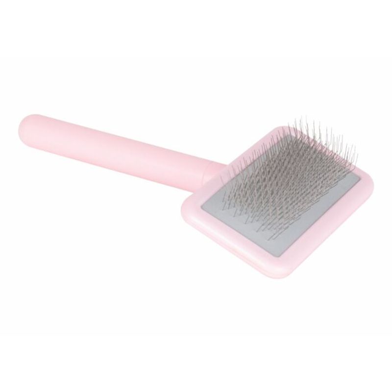Smooth Touch Slicker Brush Small - Pink, Show Tech
