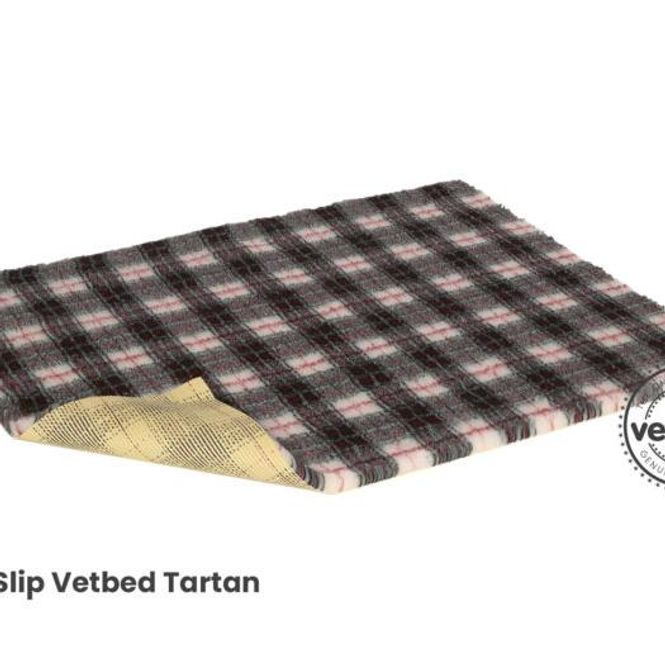 Hovedbilde Vetbed NonSlip, (75X100cm), Tartan Cream, Petlife