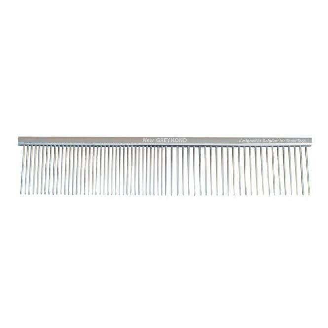 Hovedbilde Greyhond Brass Comb 19 cm, Show Tech