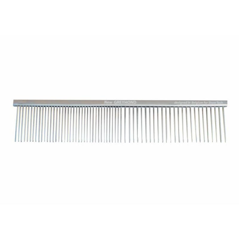 Greyhond Brass Comb 19 cm, Show Tech