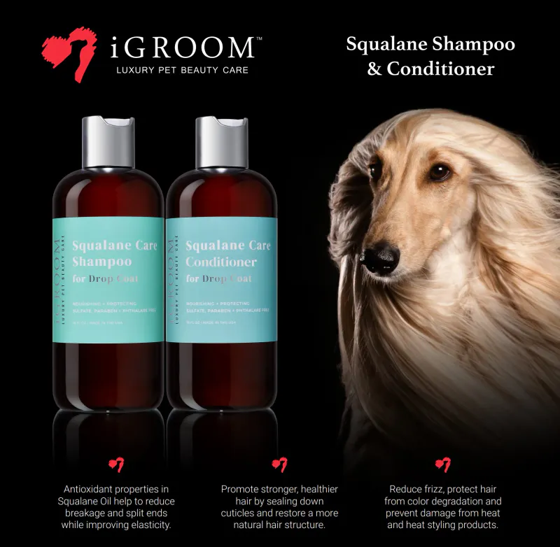 Squalane Care Conditioner (dropcoat) 473ml, iGROOM