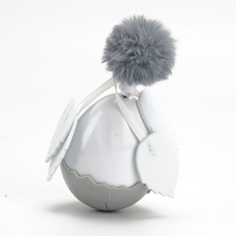 Eggformet Elektronisk Katteleke 12x7cm, Ibanez
