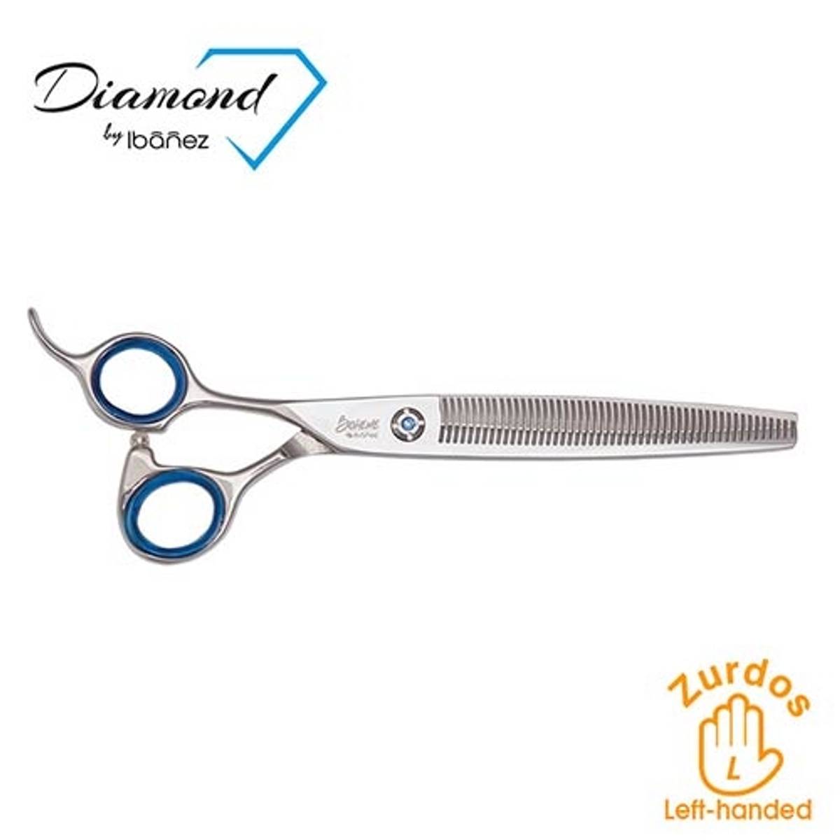 Diamond Boheme venstrehånds formingssaks med 50 tenner, Ibanez