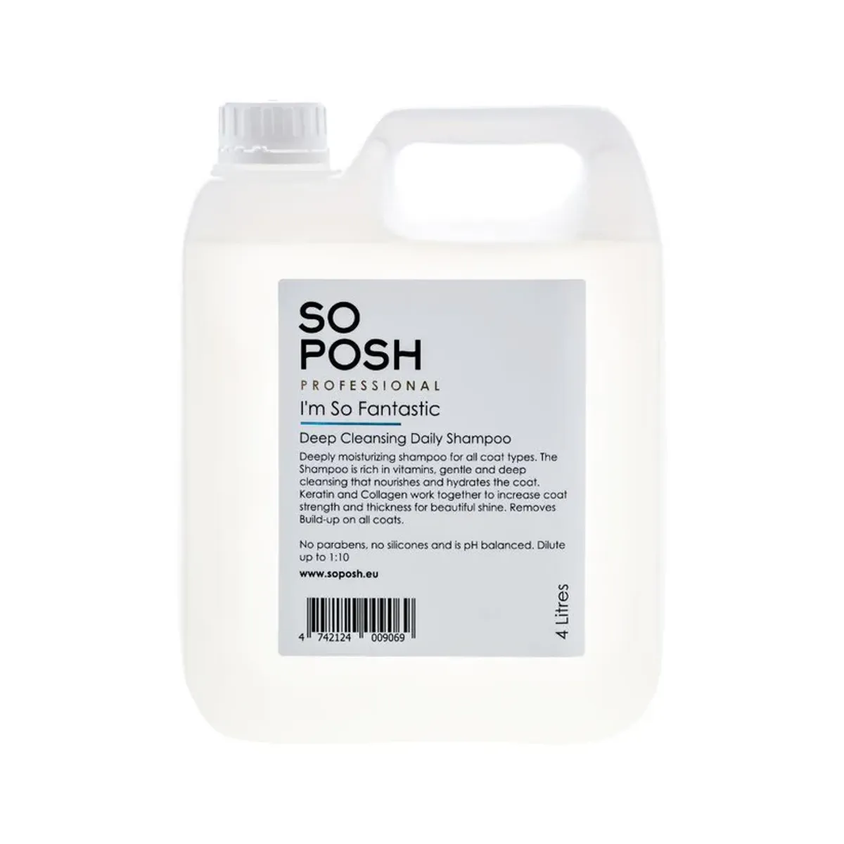 Im So Fantastic  4L. (Deep cleansing Moisturizing Shampoo), 