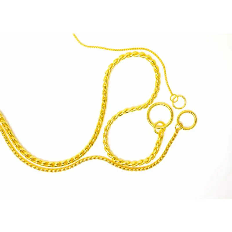 65cm x 4,7mm Show Chain Gold, Show Tech