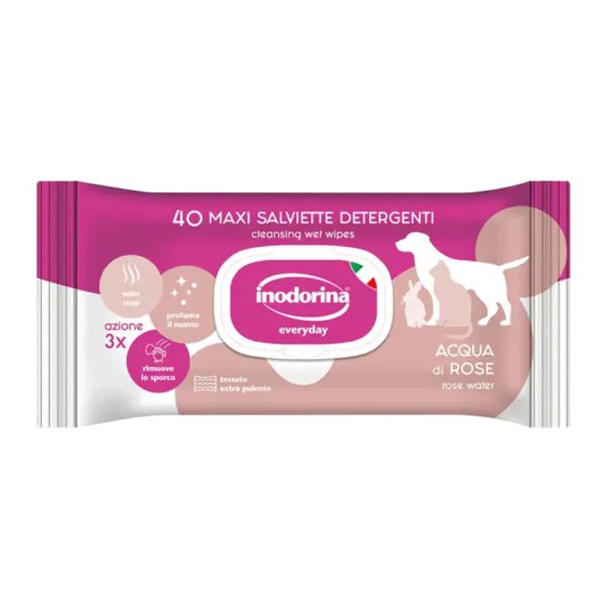 Hovedbilde Duftende Renseservietter (Acqua Rose) 40 stk, ...