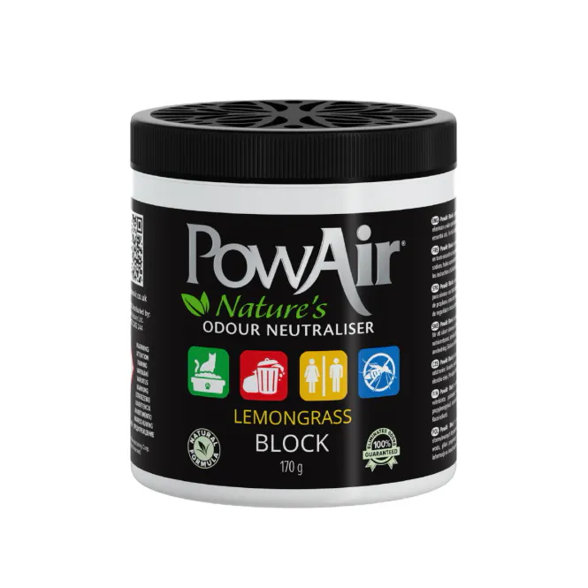 Hovedbilde Odour Neutraliser (Lemongrass) Block 170g, PowAir